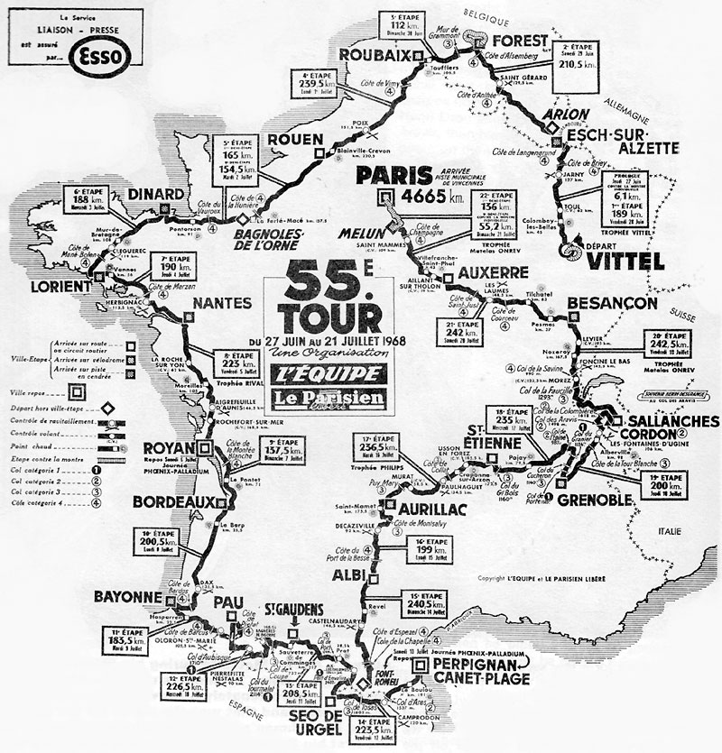 TdF1968Route