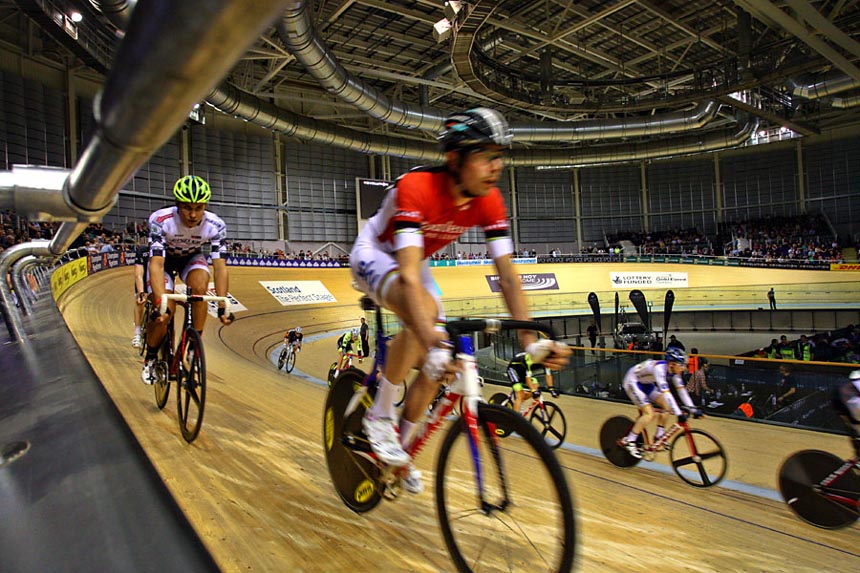 Glasgow Velodrome Racing Revolution 2-Feb-2013